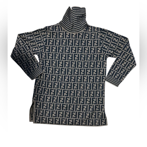 Fendi Sweaters - Fendi turtleneck sweater vintage